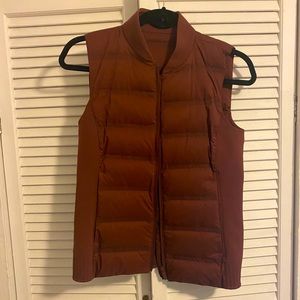 Lululemon Burgundy Vest